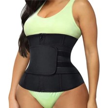 Fit Women Termal Sauna Bel Korsesi Göbek ve Basen Incelten Sıkılaştıran Zayıflatıcı Terletici Yağ Yakma Kemeri