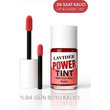 Lavider Power Tint Kore Formüllü Kalıcı Lip Tint-Dudak Yanak Tint-Likit Ruj & Allık-Suya Dayanıklıı