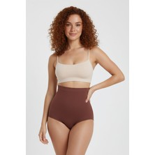 Fit Women Rahim Toparlayıcı Yüksek Bel Şekillendirici Göbek ve Bel Külot Ten Korse 1050