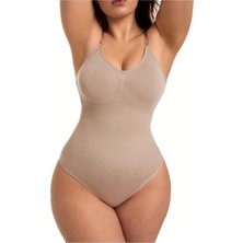 Fit Women Seamless Zıbın Korse Çıtçıtlı Body 2 Beden Incelten Toparlayıcı Push Up Etkili Karın Bel Göbek Sıkılaştırıcı Kadın Body Korse 9051