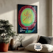 Persona Istanbul Yayoi Kusama "flower" - Modern Sanat Posteri (Çerçevesiz)