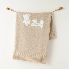 Andywawa Knitted Triko Bebek Battaniye 85X100 AC26341