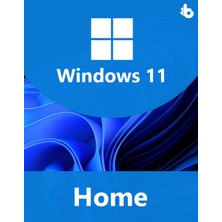Microsoft Windows 11 Home Dijital Lisans Anahtarı Key Ömür Boyu Kullanım 32/64 Bit