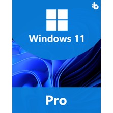 Mic Windows 11 Pro Dijital Lisans Anahtarı Key Ömür Boyu Kullanım 32/64 Bit
