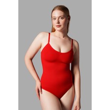 Fit Women Çıtçıtlı String Body Korse 9052