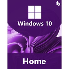 Ms Windows 10 Home Dijital Lisans Anahtarı Key Ömür Boyu Kullanım 32/64 Bit