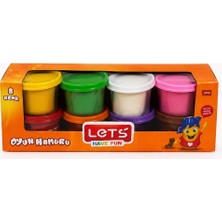 Bereketli Store Lets 8 Renk Oyun Hamuru 800 gr | Çocuklar Için Renkli Oyun Hamuru Seti