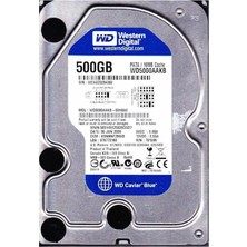 Wd 500GB 3.5" Ide 500GB 7200RPM 16MB WD5000AAKB (Eski Tip Ide) Harddisk (Kdo)