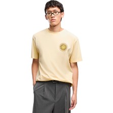 Puma Graphic Sun Relaxed Erkek Bej Günlük Stil T-Shirt 63675988