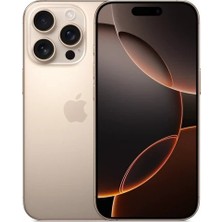 Apple Yenilenmiş iPhone 16 Pro 128 GB Çöl Titanyum A Grade