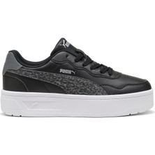 Puma Court Lally Skye Feline Kadın Siyah Sneaker Ayakkabı 40825101