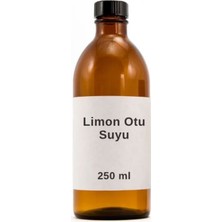 Bitkiji Limon Otu Distile Suyu Dökme 250 ml