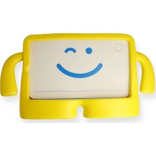 Evimdeyokyok Samsung Galaxy Tab A9 Kılıf Karakter Tablet Silikon - Sarı