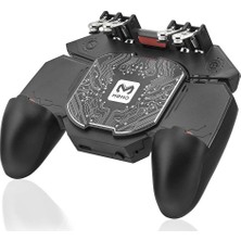 Evimdeyokyok Soğutucu Fanlı Telefon Tutuculu Mobil Gamepad 4 Butonlu 4000 Mah Siyah DL100
