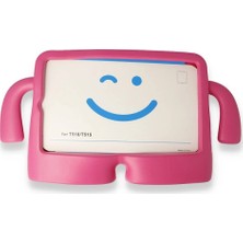 Evimdeyokyok Newface Apple Ipad 2022 10.9 (10.nesil) Kılıf Karakter Tablet Silikon - Pembe