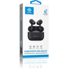 Nexa Studio Arbaks ARB-709 Siyah Bluetooth 5.4 Manyetik Sensörlü Tws Kablosuz Kulaklık