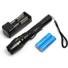 Evimdeyokyok Gold Silver GS-585 T6 LED 10W Metal Feneri