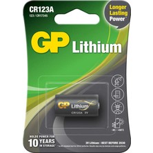Ankaverse Gp CR123A 3V Lityum Pil