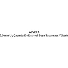 Alvera 2,0 mm Uç Çapında Endüstriyel Boya Tabancası, Yüksek Kalite