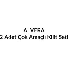 Alvera 2 Adet Çok Amaçlı Kilit Seti