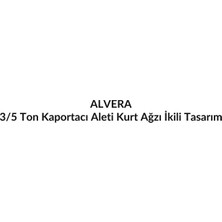 Alvera 3/5 Ton Kaportacı Aleti Kurt Ağzı Ikili Tasarım