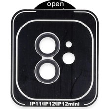 Ece-Umay Joko Iphone 11 Pvd Metal Kamera Lens - Siyah