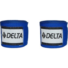 Delta Spor Delta Unisex Boks El Bandajı Ebm 296 Bandaj, Mavi, Tek Beden