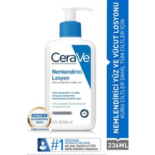 Ayrex Seramid ve Hyalüronik Asit Içeren Nemlendirici Yüz ve Vücut Losyonu 236 Ml, 3337875597210