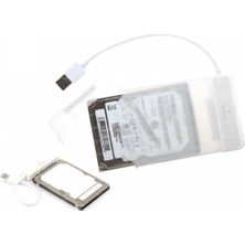 Hype Store Dark -AC-DSE24U3, Storex E24 2.5" USB 3.0 Çıkarılabilir Başlıklı Şeffaf Sata Disk Kutusu
