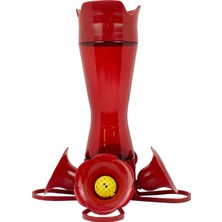 Perky-Pet 203CPBR Pinchbel Sinek Kuşu Yemleyici, Kırmızı Cam