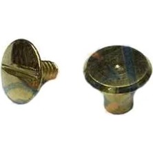 Elivora Cilt Menü, Katg, Kartela Vidası, 6 mm - Sarı, 100 Adet