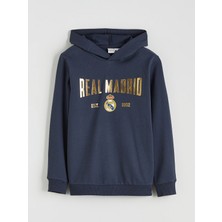 Lc Waikiki Yeni Sezon Real Madrid Baskılı Erkek Çocuk Sweatshirt