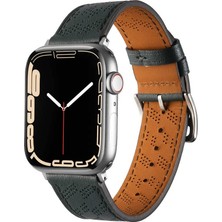 Zore ​​​ Ile Uyumlu Watch 38MM/40MM Krd-76 Pu Deri Kordon Strap Kayış Lacivert