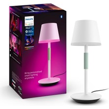 Philips Hue Go Belle Taşınabilir Masa Lambası - Beyaz