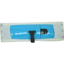 Elivora Mikrofiber Nemli Mop Paspası Plastik Aparatlı Karışık Renk 40 cm