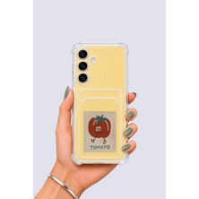 Zenviaa Samsung Galaxy S24 Fe Kartlıklı Tomato Desenli Kılıf Zenviaamm