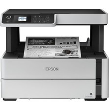 1001 Ecotank M2170 A4 Mono Çok Fonksiyonlu Yazıcı, Wi-Fi + Ethernet, Çift Taraflı, Siyah Beyaz, Tara