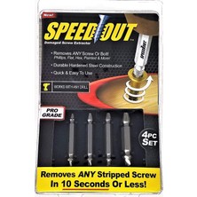1001 Speed Out Hasar Görmüş Vida Çıkarıcı