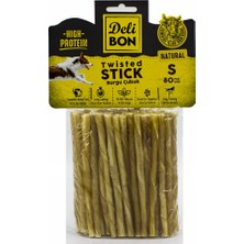 Elivora Deri Burgu Çubuk 80 Adet Natural