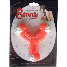 Elivora Benny Diş Kaşıma Köpek Oyuncağı Çatal 11 cm Tcu
