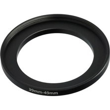 1001 39MM – 49MM Step-Up Ring Adaptör – 39MM Lens Için 49MM Filtre Dönüştürücü Halka (Uv, Cpl