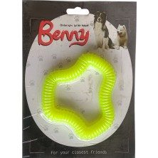 Elivora Benny Köpek Oyuncağı Sert 11 x 10 cm Neon Yeşil