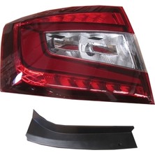 Fam SKODA OCTAVIA- 17/19; STOP LAMBASI SOL LEDLİ (MAKYAJLI) (TW) 5E5945711