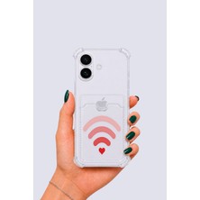 iPhone 17 Kartlıklı Aşk Sinyali Desenli Kılıf Nemere