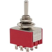 Omrs Store IC-148A 9 Pin Ø6mm On-Off Toggle Switch MTS-302