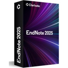 EndNote 2025 (Windows/MAC) - 1 Cihaz Süresiz Dijital Kod (Ai Destekli)