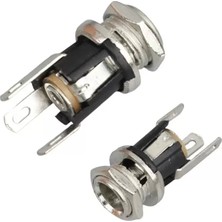 Motto Ticaret IC-258A Dc Jak Üstten Somunlu 2.1mm Somunlu Ø8mm