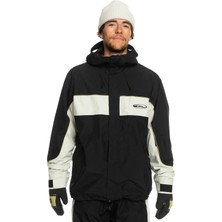 Quiksilver High Altitude Gore-tex Unisex Siyah Snowboard Ceketi