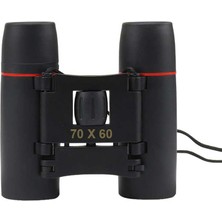 Nikula 70X60 Cepte Taşımalı Kauçuk Kaplamalı Mini Dürbün Siyah