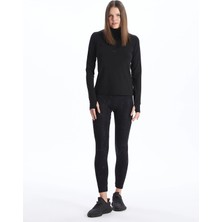 Lc Waikiki Yeni Sezon Beli Lastikli Desenli Kadın Spor Tayt